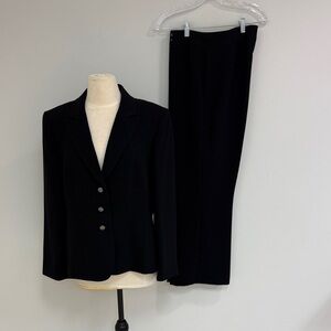 Tahari ASL Navy Pantsuit, Size 14P